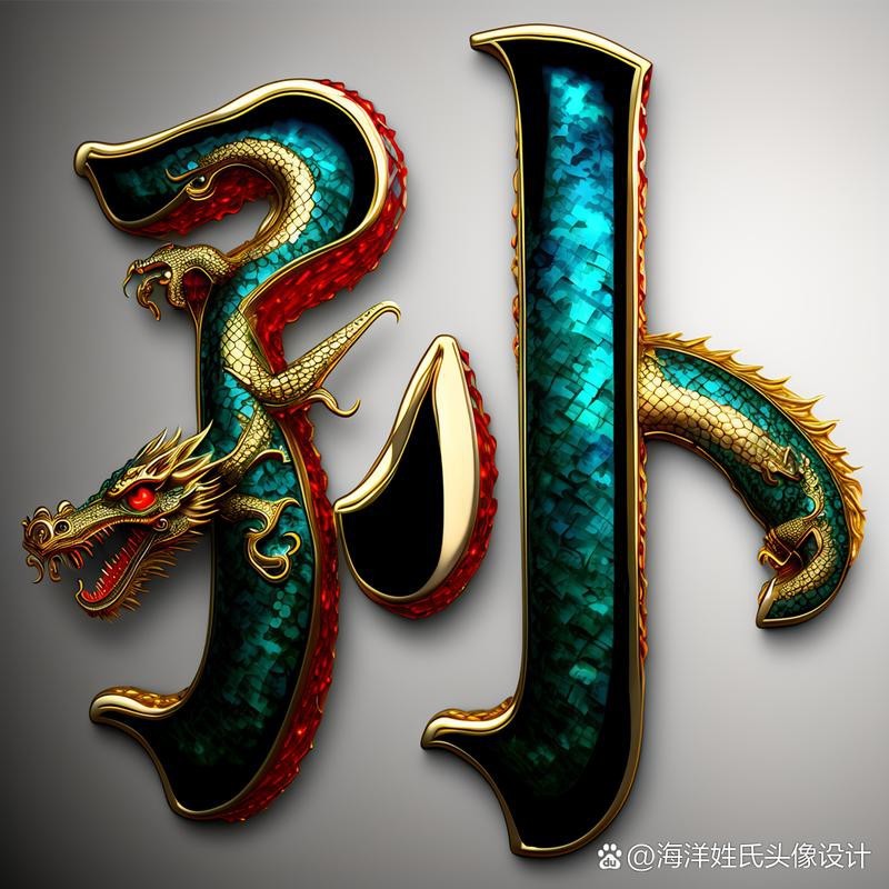 能提供一張帶字的霸氣龍圖嗎？