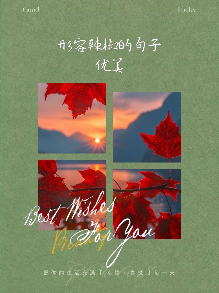 紅辣椒最火最撩人句子