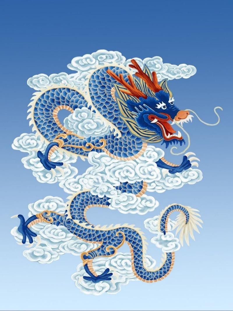龍畫圖片大全