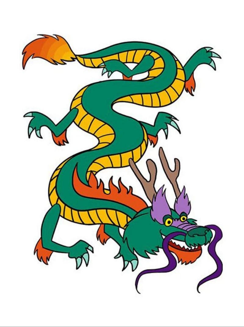 龍畫圖片大全