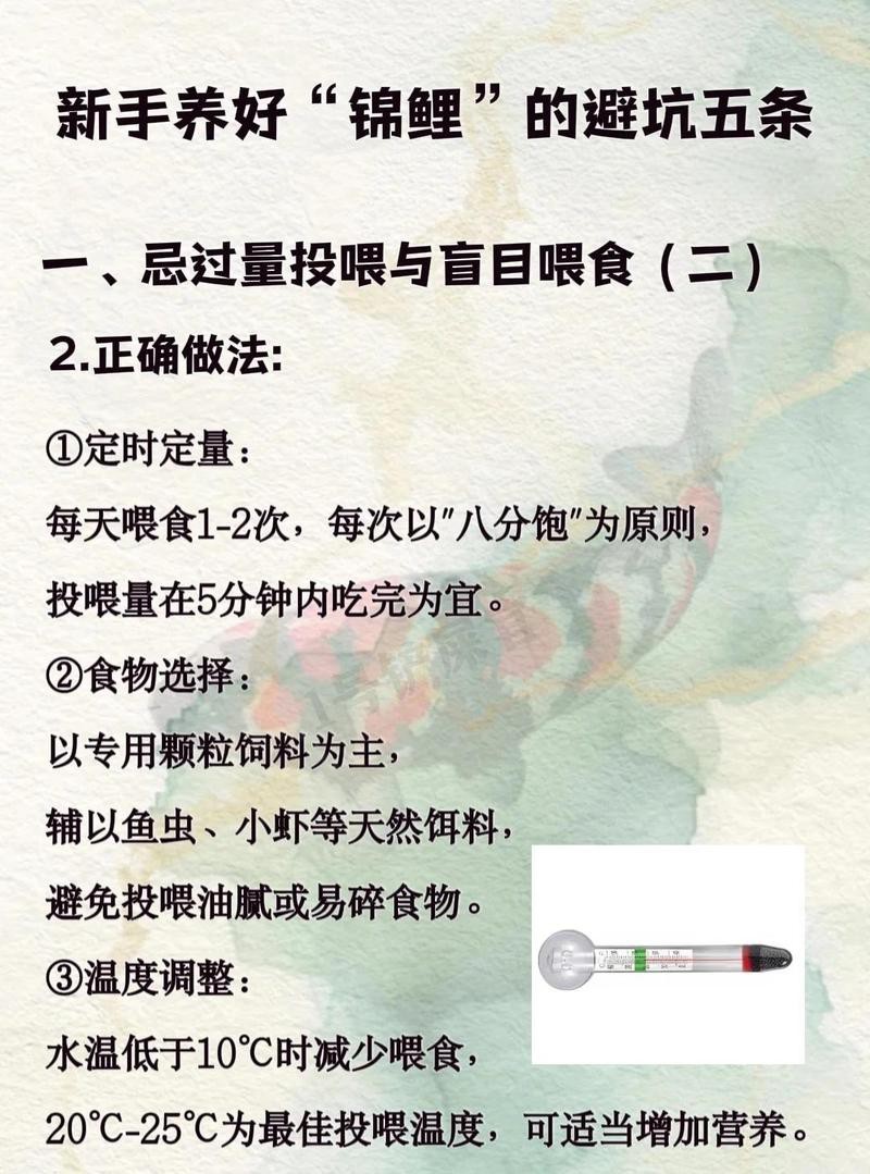 錦鯉幼苗顏色對照表