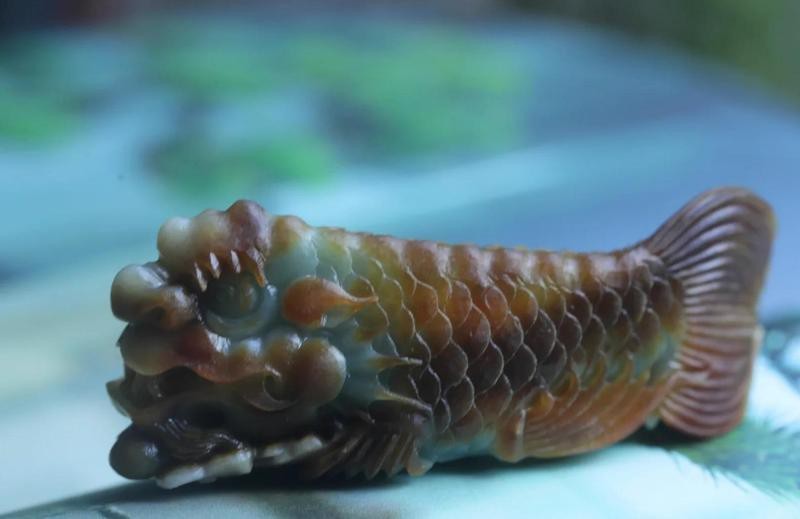 龍魚擺件創意工藝品