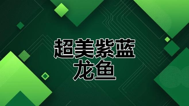 藍龍魚有哪些品種 藍龍魚有哪些品種 龍魚百科 第4張