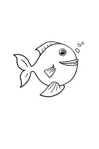 多寶魚圖片簡筆畫