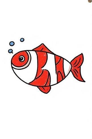 多寶魚圖片簡筆畫