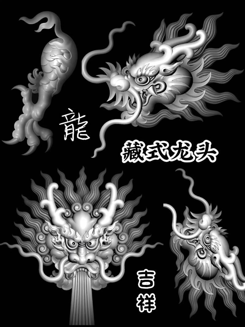 龍頭雕刻圖片 龍頭雕刻圖片 龍魚論壇 第12張