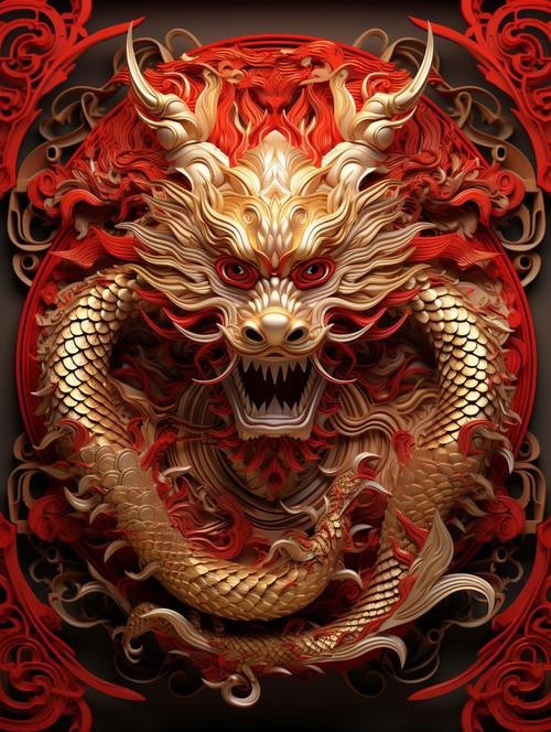 有哪些龍畫裝飾的案例可以參考？
