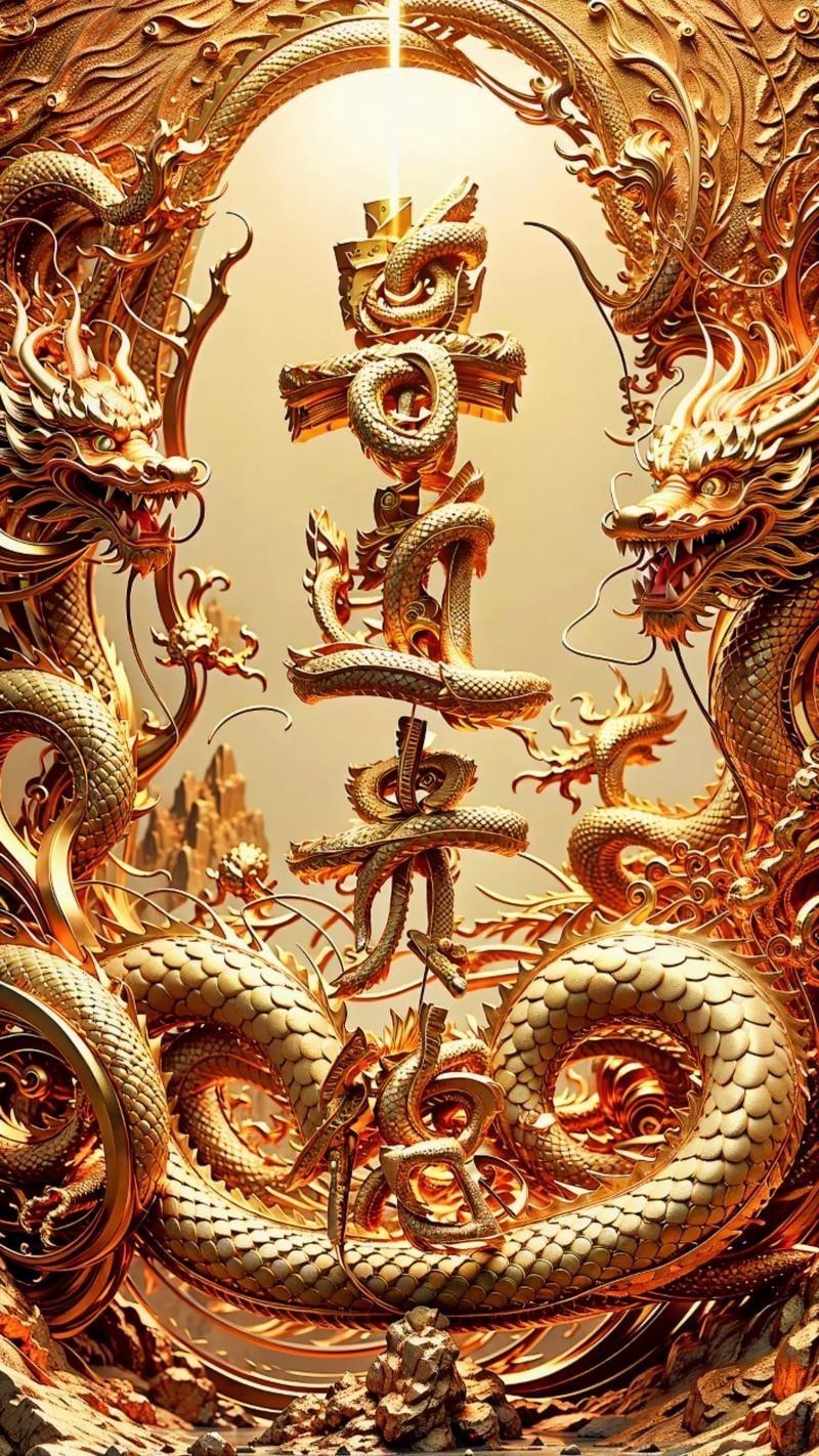 能否推薦一些高清龍壁紙？