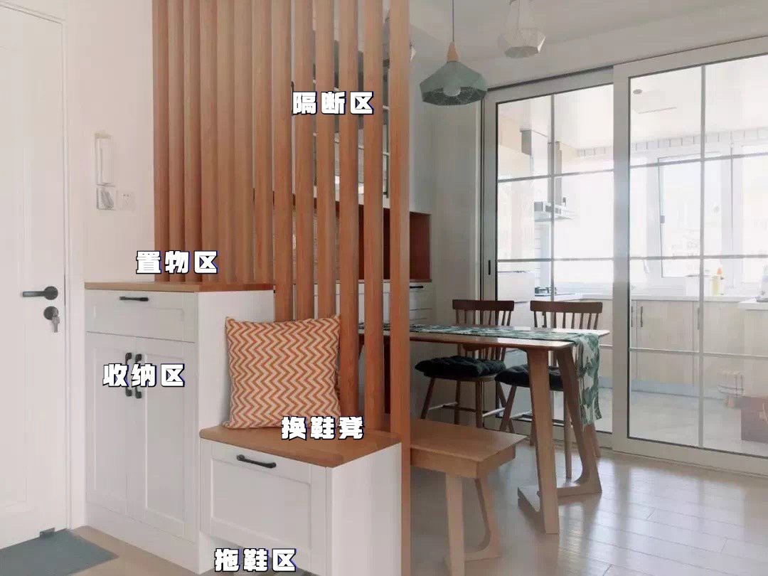房子進門就是客廳和餐廳怎么設計