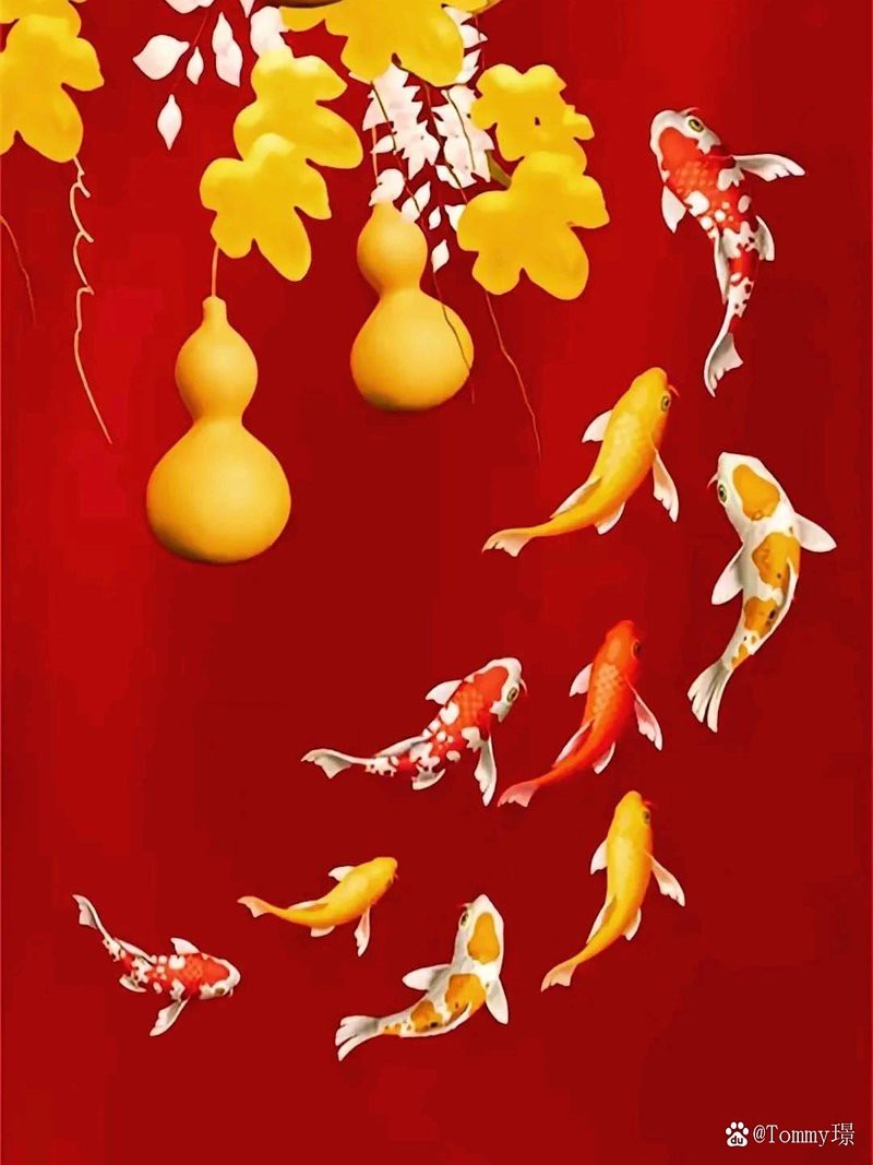 福字和魚(yú)的寓意