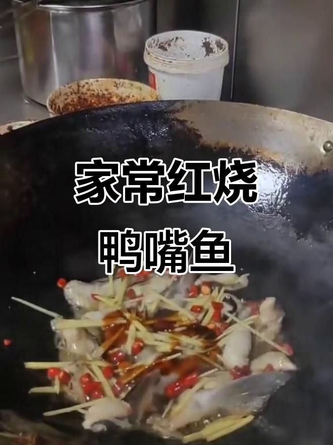 紅燒鴨嘴魚怎么做好吃視頻