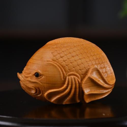 各種形態(tài)木雕魚(yú)圖片