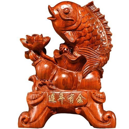 各種形態(tài)木雕魚(yú)圖片
