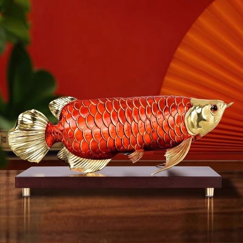 全銅材質的金龍魚擺件如何保養？