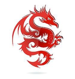 給我推薦一些紅龍紋身圖案