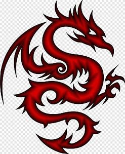 給我推薦一些紅龍紋身圖案