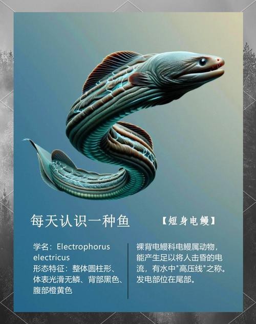電鰻和鰻魚的區別圖片
