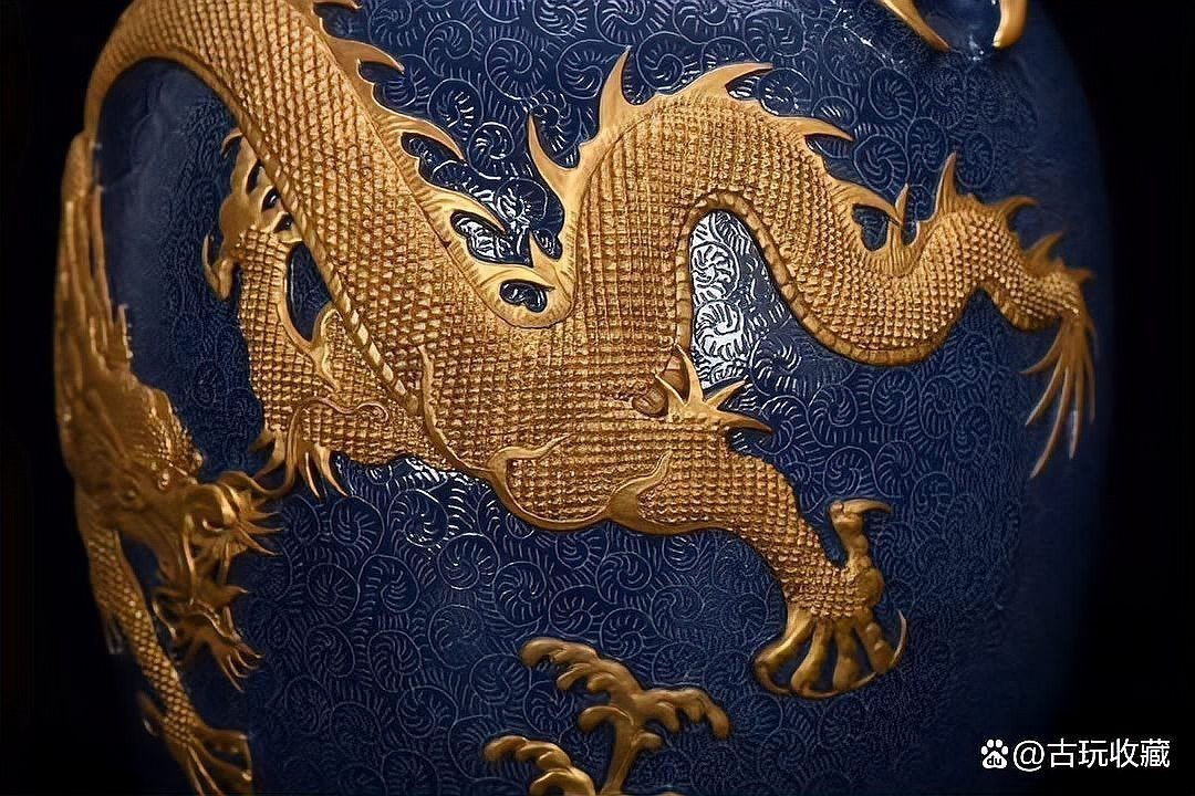 推薦一些國潮風格的金龍魚線描圖片