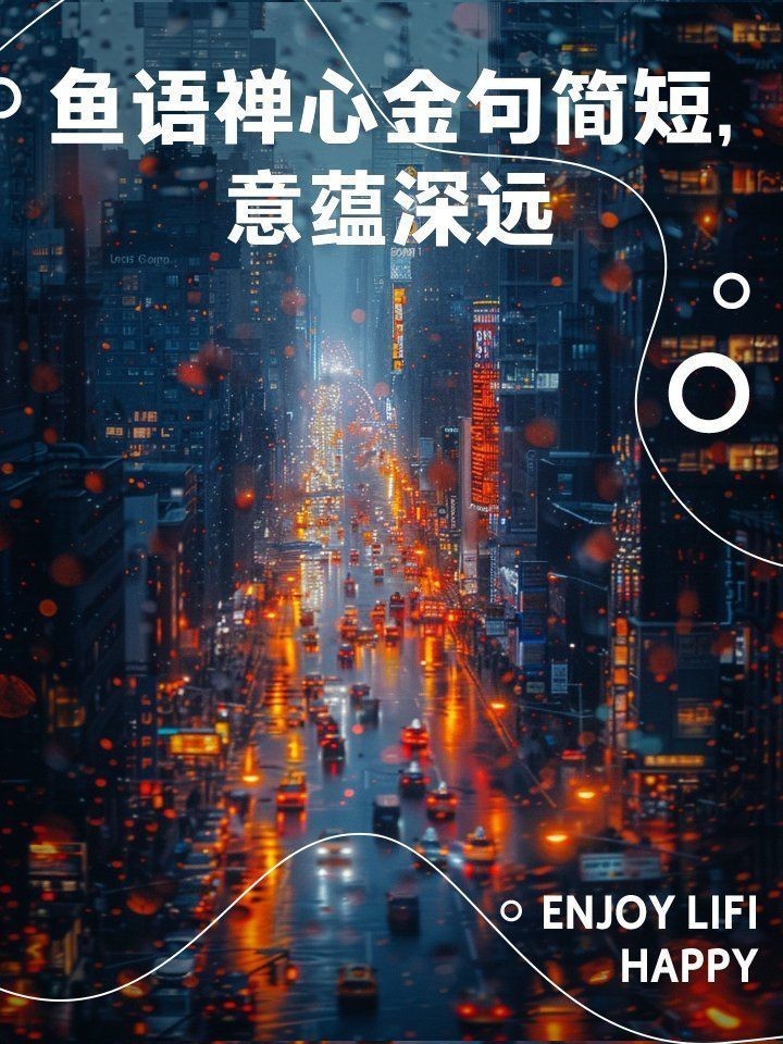 觀魚禪意最經典十句話