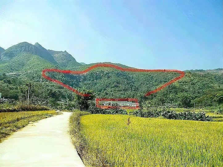 給我一些具體的龍脈風水圖解實例