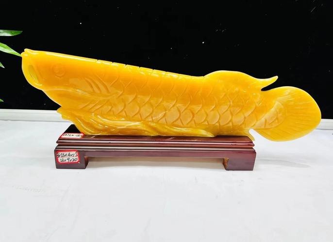 玉石金龍魚雕刻圖片