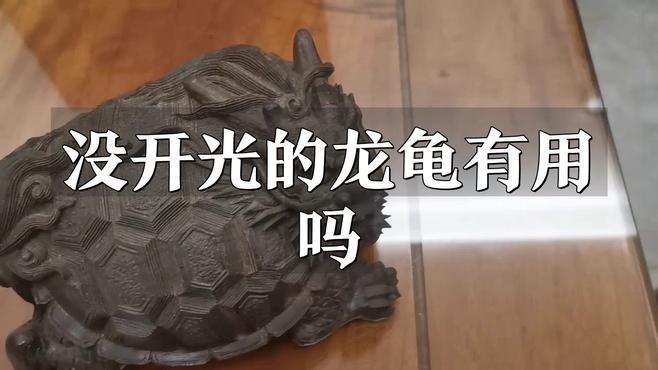 不開光的龍龜有風水作用嗎？