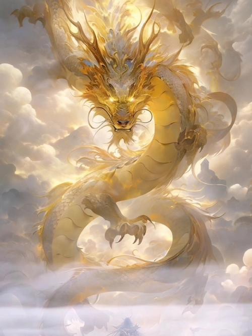有沒有聚財(cái)金龍的插畫作品？