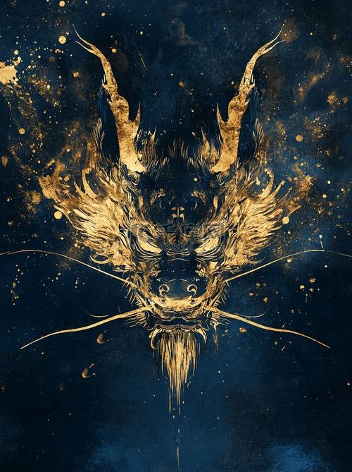 有沒有聚財(cái)金龍的插畫作品？