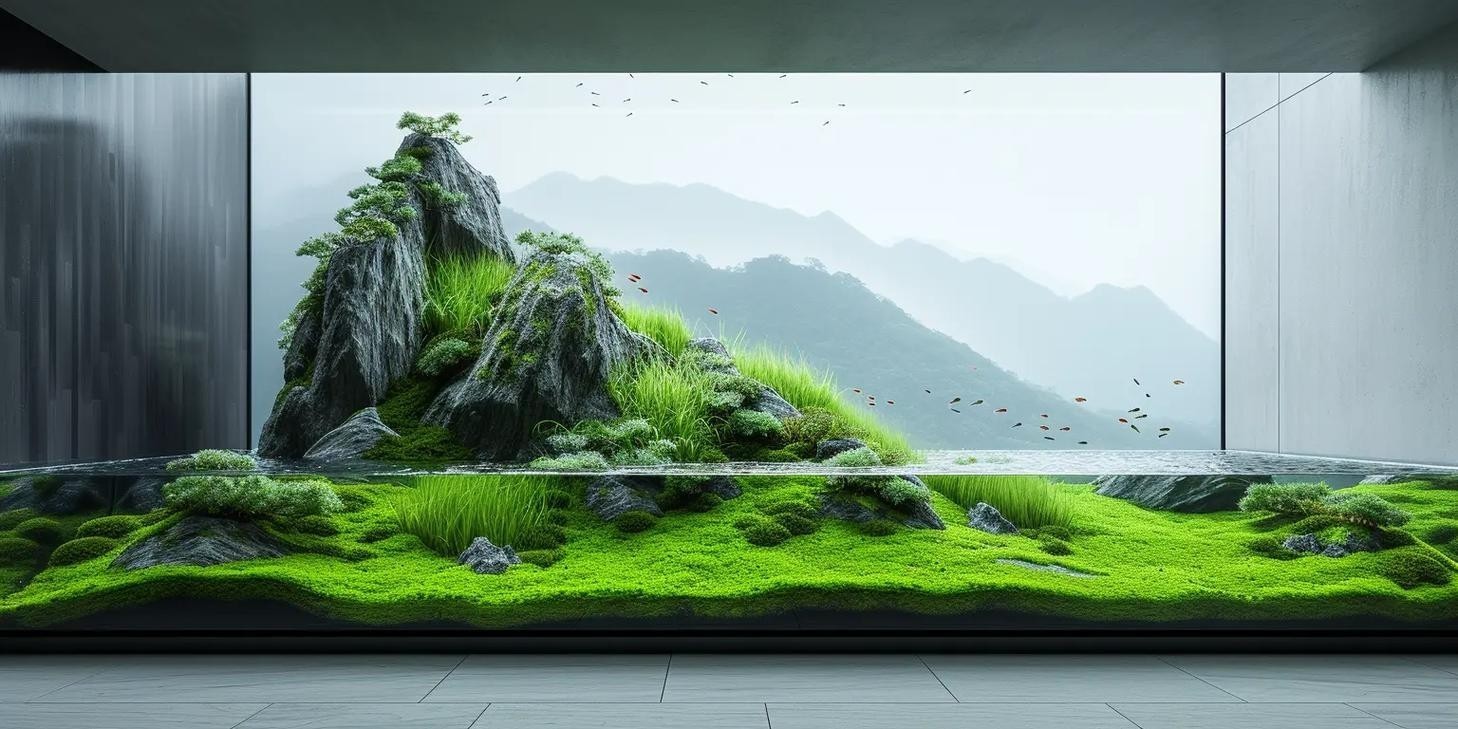水草造景大賽獲獎作品