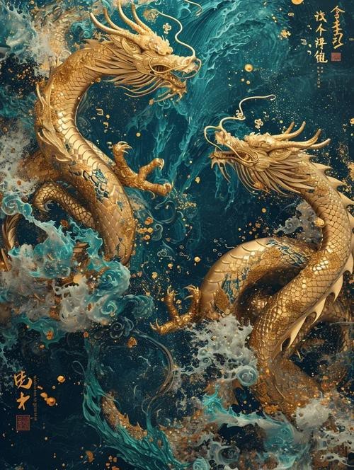 推薦一些高清的雙龍壁紙