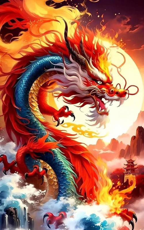 推薦一些高清的雙龍壁紙