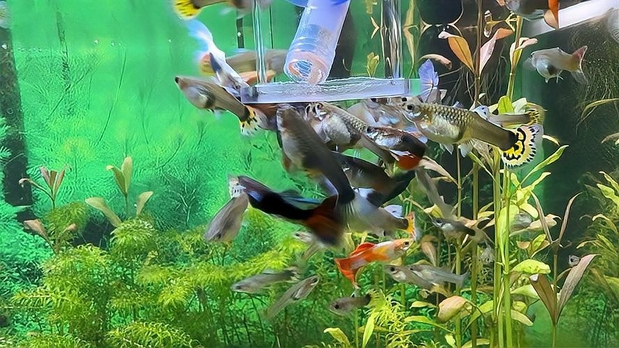如何判斷孔雀魚是否健康？