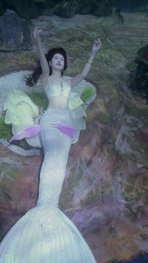 紅尾美人魚圖片