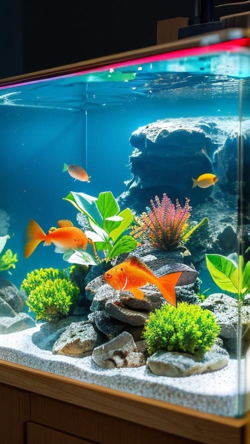 魚缸高清3d壁紙原圖