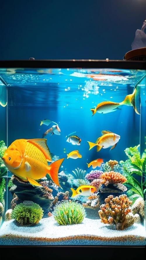 魚缸高清3d壁紙原圖