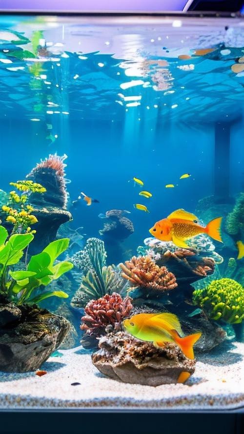 魚缸高清3d壁紙原圖