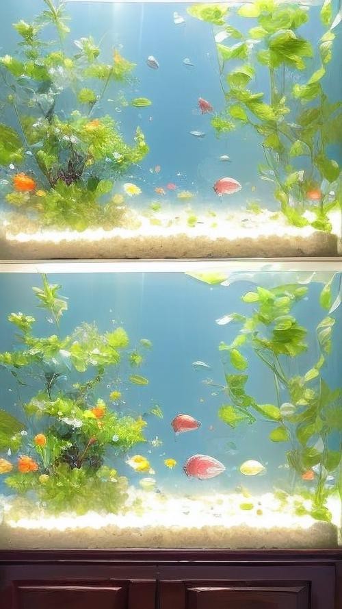 魚缸高清3d壁紙原圖