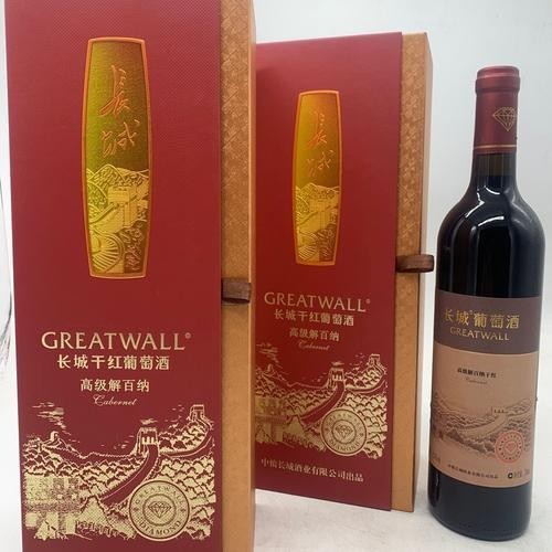 長城干紅紅龍喜價格