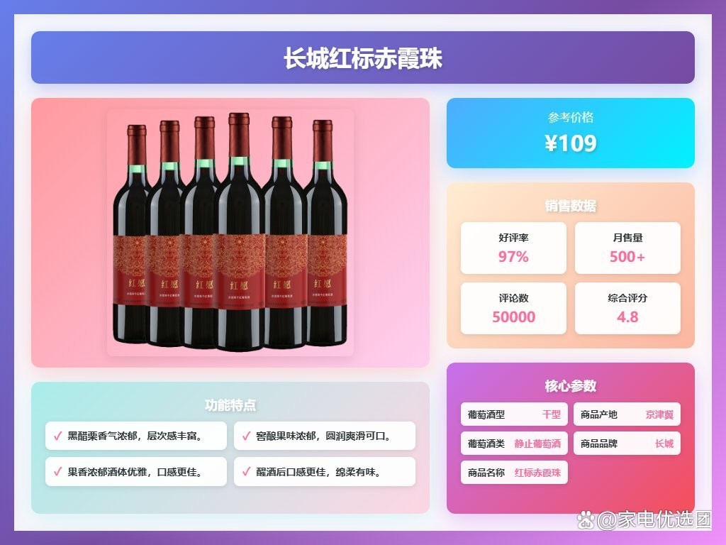 長城紅龍喜有哪些系列？