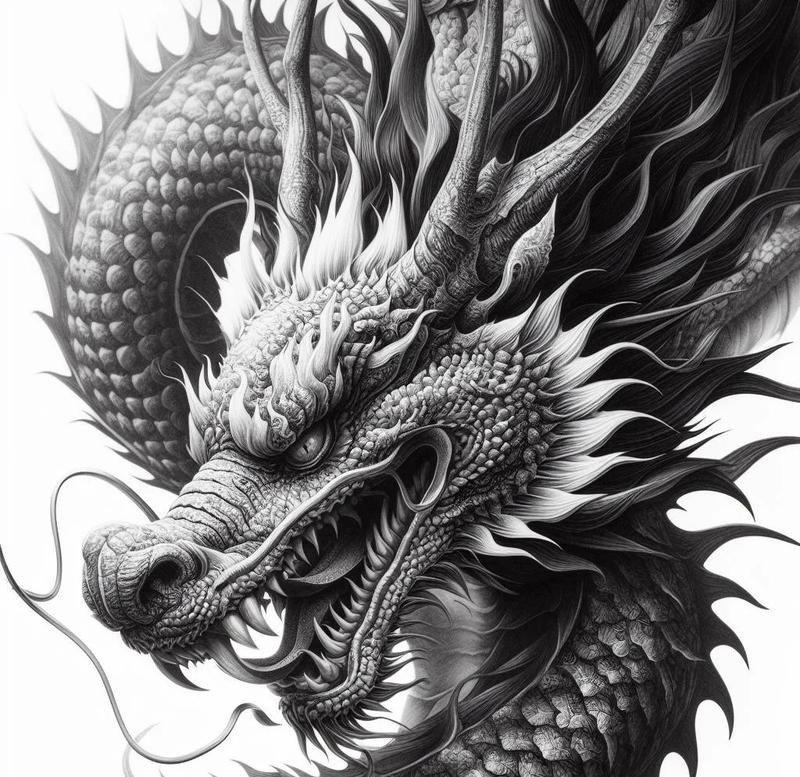 紅眼龍紋身有哪些經典圖案