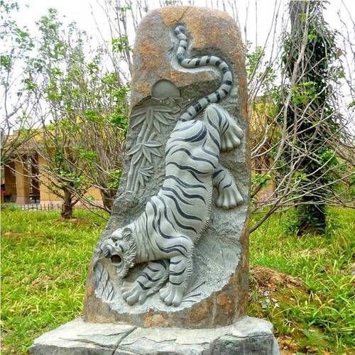 虎雕刻圖片大全