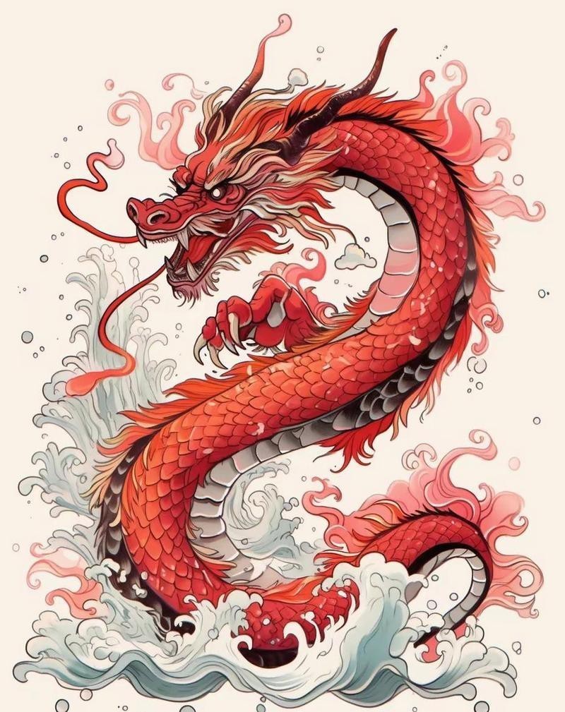 吉祥龍圖片