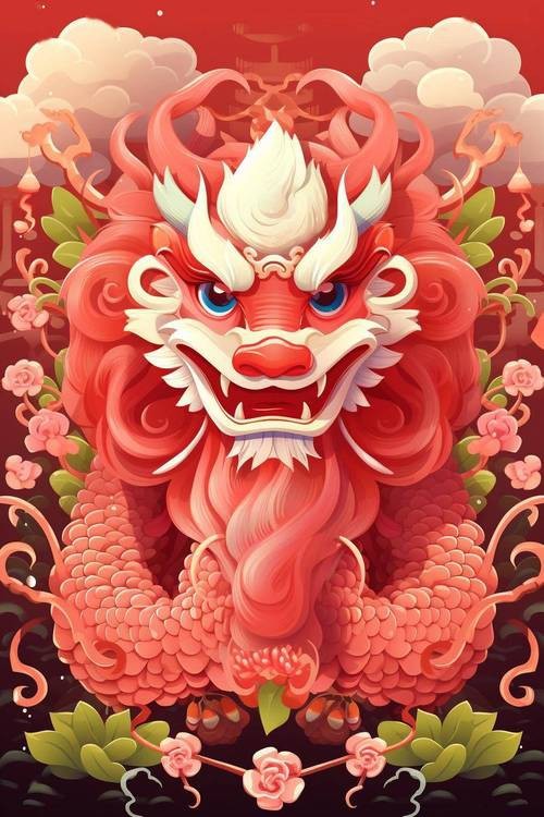吉祥龍圖片