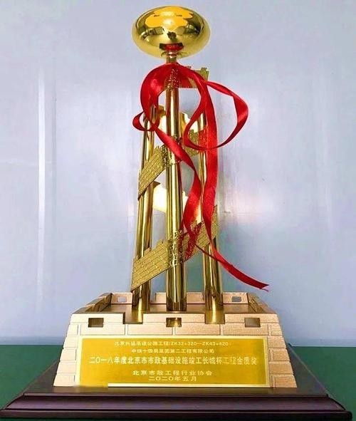 長城杯的獎杯設(shè)計