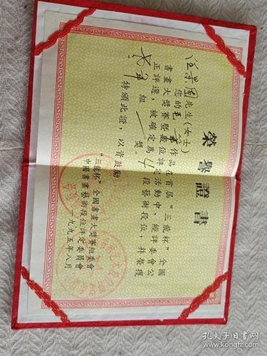 龍杯比賽的獲獎證書樣本 龍杯比賽的獲獎證書樣本 2025長城杯龍魚大賽 第9張
