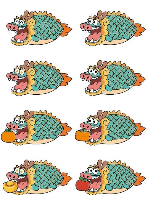 龍魚圖片 壁紙卡通版