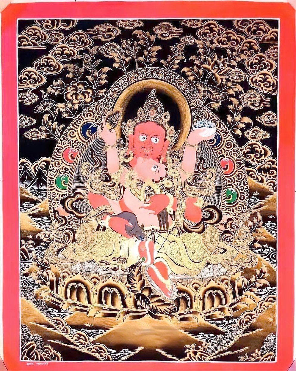 紅財神寓意和象征