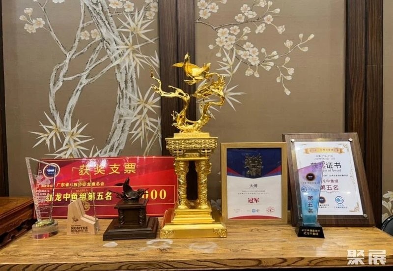 有哪些知名的龍魚養殖基地參加了比賽？