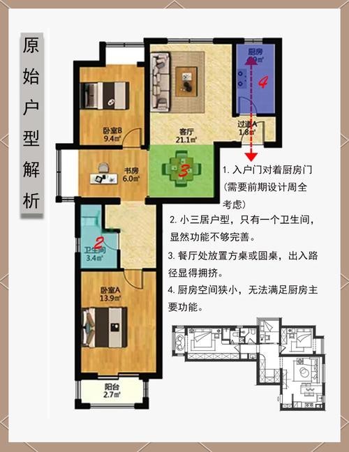 入戶門魚嘴朝向正確圖