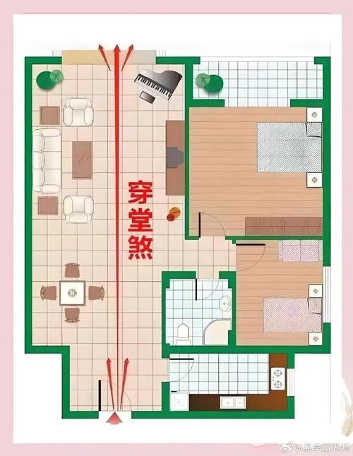 入戶門魚嘴朝向正確圖